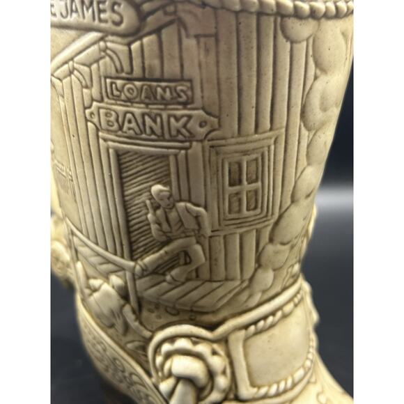 1984 Handcrafted American Heritage Commemorative Boot Stein Made In Brazil - Picture 7 of 12